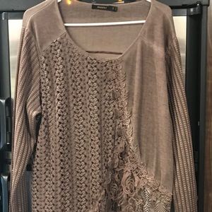 Radzoli Boutique Style Mauve Dress Top